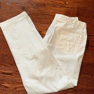 Men’s Ermenegildo Zegna white bootcut/relaxed fit jeans- size 54 (38)